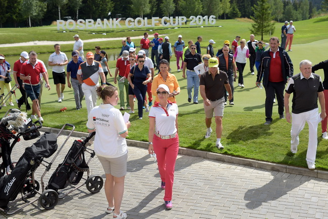 Участники турнира Rosbank Golf Cup 2016