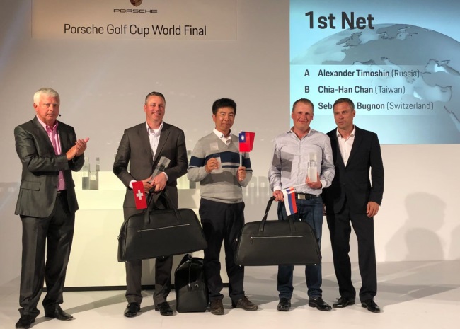 Победа российской команды на мировом финале Porsche Golf Cup World Final 