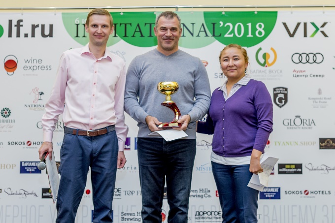 Сергей Туманов Golf.Ru Invitational 2018: С.Лазарев, А.Кудинов, С.Самарин, Н.Власенко и Н.Зарудная, А.Тимошин, И.Чижиков и А.Мовсесян