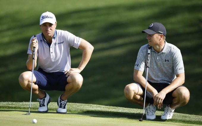 Джастин Томас (Justin Thomas) и Джордан Спит (Jordan Spieth). Фото: Getty Images
