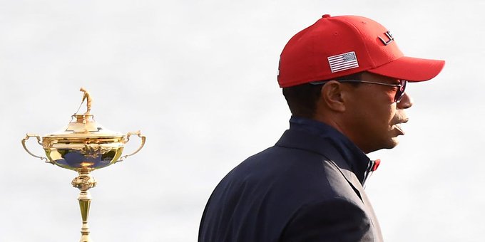 Тайгер Вудз (Tiger Woods). Фото: Getty Images