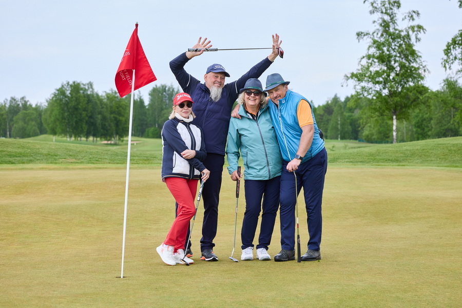 Второй этап серии турниров GolfArt Family Trophy. Бест гросс: Александр и Наталья Проскуровы