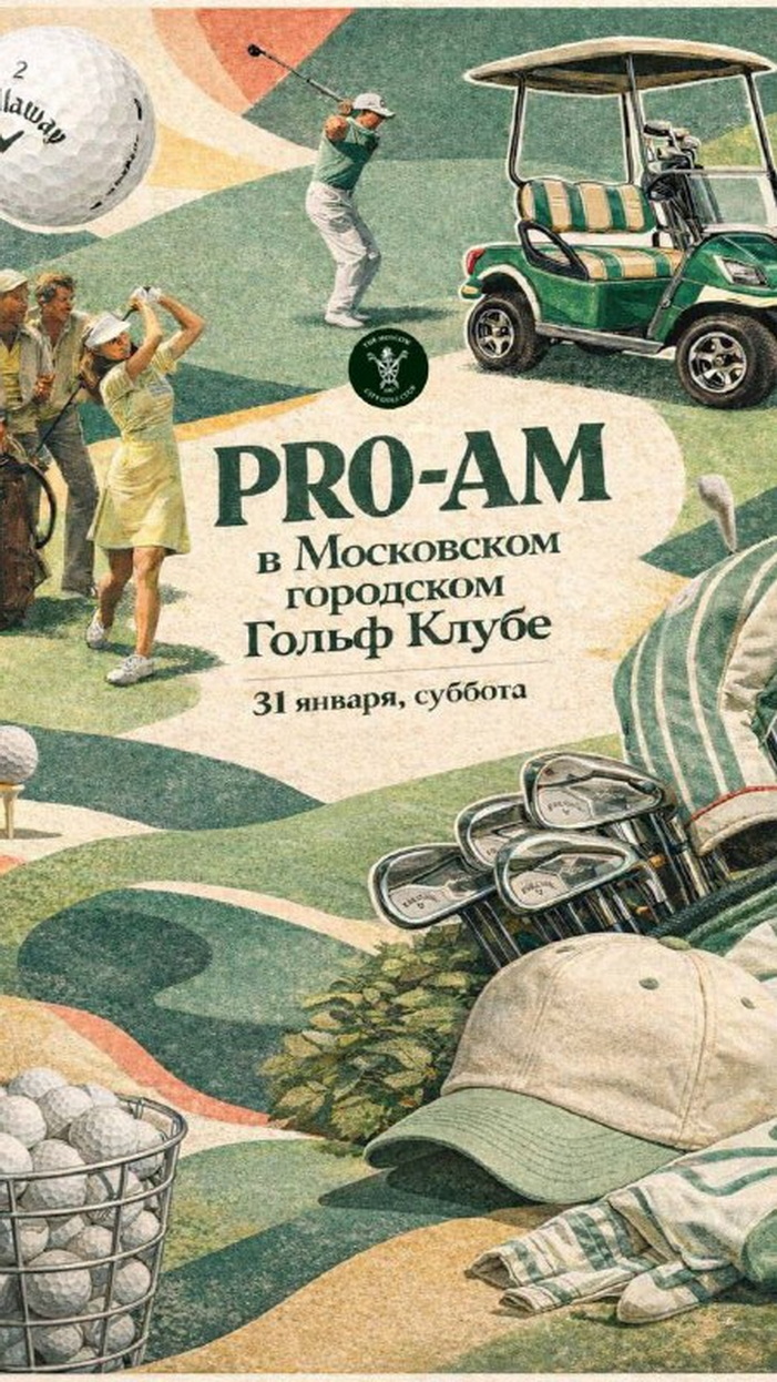 З1 января в МГГК пройдет Pro-Am