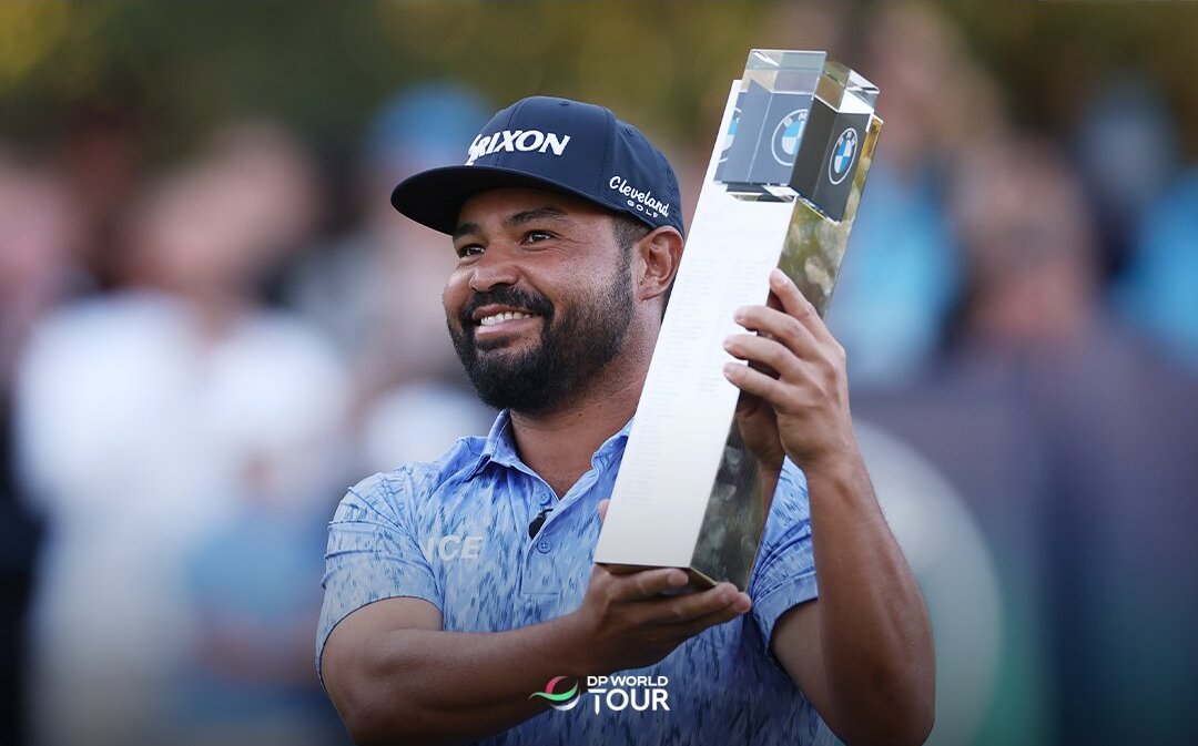 Джей-Джей Спаун (J.J. Spaun). Фото: Getty Images Европейский Тур: BMW PGA Championship, итоги. Джей-Джей Спаун вырывает победу