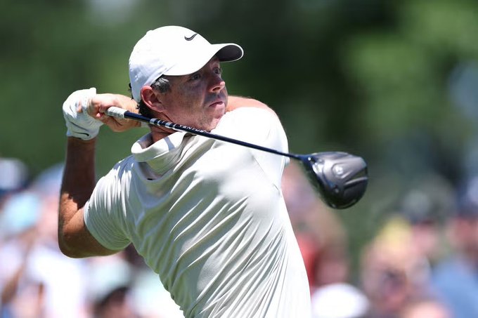 Рори Макилрой (Rory McIlroy). Фото: Getty Images BMW Championship: день второй. Уиндхэм Кларк захватил единоличное лидерство