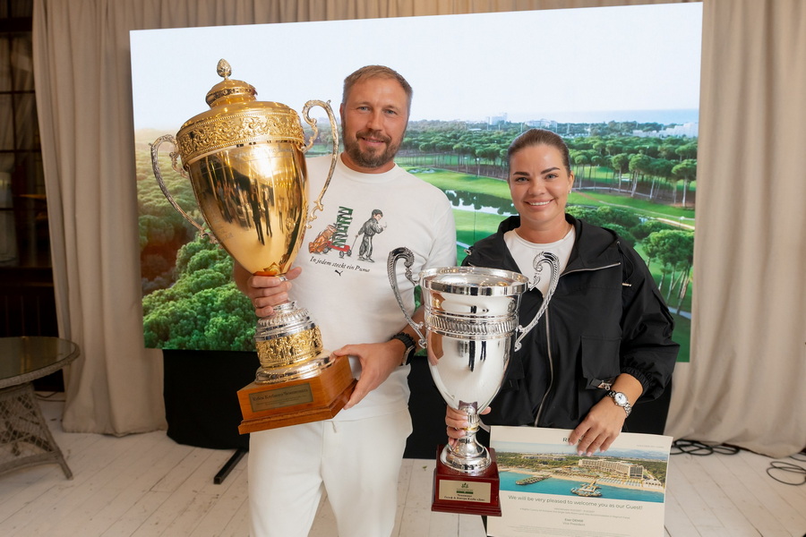 Сергей Замиховский и Маргарита Спесивцева - Чемпионы Гольф & Кантри клуба «Дон» Сергей Замиховский и Маргарита Спесивцева - Чемпионы Гольф & Кантри клуба «Дон»