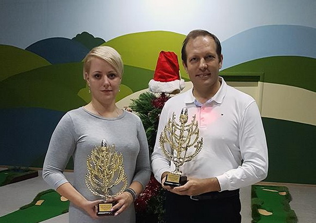 Абсолютными победителями турнира стали Шипунов Сергей и Сташек Анна.