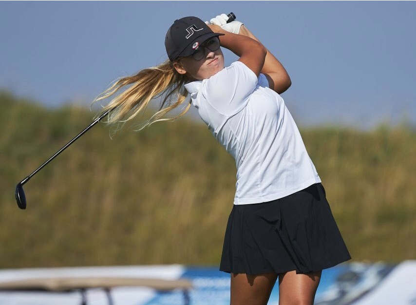Александра Сивова на второй строчке после первого раунда чемпионата мира U.S. Kids Golf в Пайнхерсте