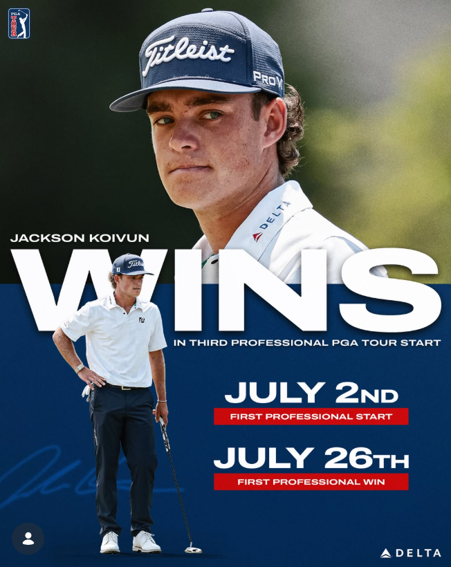 PGA Tour: итоги турнира 3M Open. Джексон Койвун побеждает в своем третьем старте в статусе профи