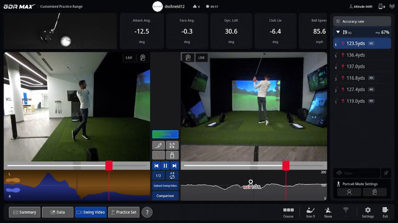 Новый тренировочный симулятор GOLFZON GDR MAX доступен для заказа