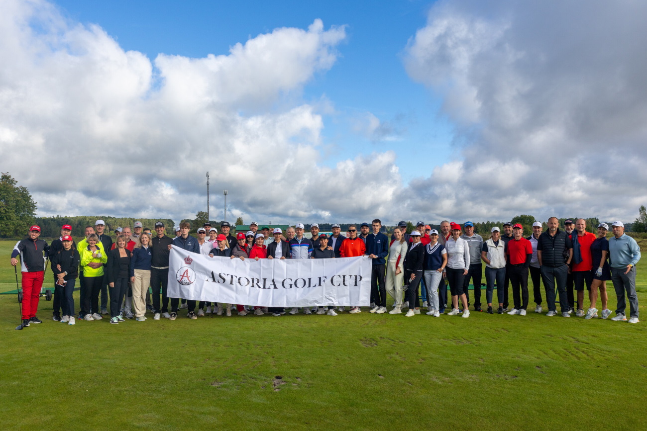 Astoria Golf Cup 2026: Борис и Денис Красненковы, Татьяна Огнева и Денис Рожко
