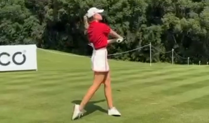 Великолепный финиш Наталии Гусевой на Buick LPGA Shanghai