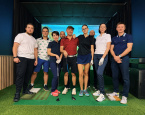 Открытие в  S|GOLF. Победители: Алексей и Юлия Филаткины