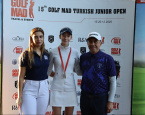 Серебро Василисы Мериновой на Golf Mad Turkish Junior Open в Белеке