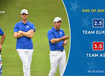 EurAsia Cup, день первый. Сборная Азии сенсационно вырвалась вперед