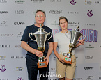 Чемпионы гольф- клуба ПИРогово 2025 - Сергей Кудряшов и Юлия Фролова