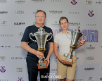Чемпионы гольф- клуба ПИРогово 2025 - Сергей Кудряшов и Юлия Фролова