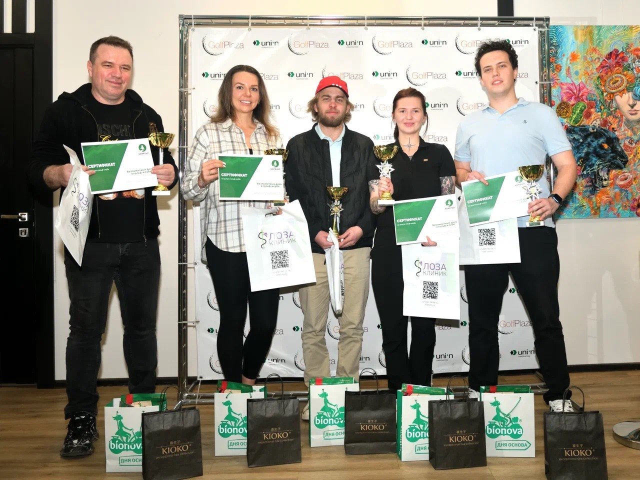 Pro-Am Golf Plaza. Победила команда Марка Штанделя