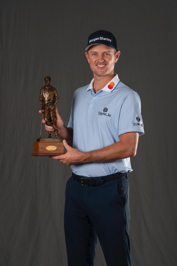 Джастин Роуз удостоен престижнейшей Payne Stewart Award