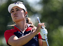 На Solheim Cup Дэниэль Канг прибыла с одной клюшкой