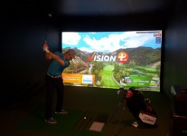 Начал работу зимний гольф-центр в Крылатском GOLFOSTROV, оснащенный новым симулятором Golfzon Vision Full HD