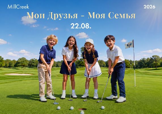 22 августа в MillCreek состоится турнир «Мои друзья — моя семья»