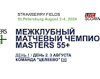 Masters 55+. После первого дня лидирует Целеево, второе место делят МГГК и Сколково