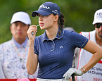 Пар Наталии Гусевой во втором раунде HSBC Women's HSBC Women's World Championship в Сингапуре 