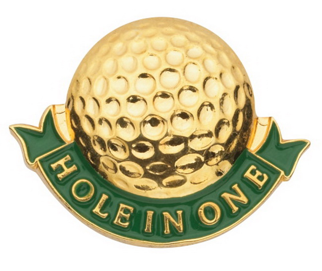 Hole-in-one!  Первый! Самый первый!