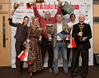 Tseleevo Trophy Night 2014: По итогам сезона гольфистам были вручены 53 награды