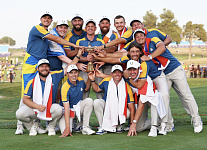 Победа сборной Европы на Ryder Cup 2023 в Риме