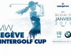Российская гольфистка Мария Верчёнова - посол кубка BMW Megeve Winter Golf Cup