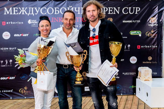 Междусобойчик Open Cup в Links National GC. Best gross: Майя Кучеркова, Дмитрий Гаранов