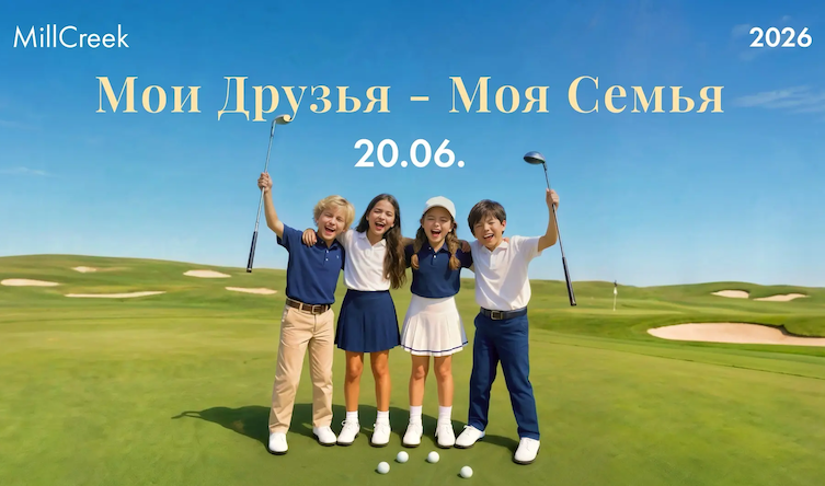 20 июня в MillCreek пройдет турнир «Мои друзья - моя семья». Регистрация до 19 июня