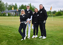 Второй этап серии турниров GolfArt Family Trophy. Бест гросс: Александр и Наталья Проскуровы