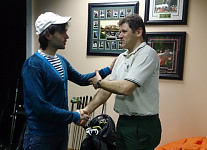 Победителем зимних матчевых соревнований по гольфу Miura Cup 2015 стал Вячеслав Комаров