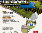 Открыта регистрация на турнир Golf Mad Masters Turkish Open Week