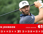 PGA Tour: Travelers Championship, день третий. Лучший раунд Дастина Джонсона