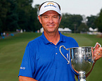 PGA Tour: Wyndham Championship, итоги. 51-летний Дэвис Лав стал трехкратным чемпионом, для Тайгера Вудза сезон завершен досрочно