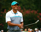 PGA Tour: Wyndham Championship, день первый. Тайгер Вудз показывает счет 64 (-6) и уступает лидерам два удара