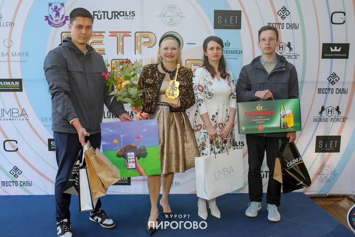 «Ретро турнир» в ПИРогово. Best gross:  Игорь Фролов и Наталья Зарудная