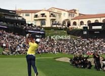 Genesis Invitational - первый раунд прерван из-за дождя