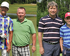 Grand Prix GOLF.RU 2016. Победители V этапа в Целеево – Роман Завьялов и Сергей Самарин, Евгений и Александр Бородины