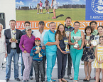 Family Cup в гольф клубе Форест Хиллс, итоги. Лучшая семейная пара - Наталья Гусева, Николай Гусев и Наталья Львова