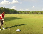 Pine Creek Golf Resort, видеоурок №2: Стойка и положение мяча 