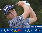 PGA Tour: THE CJ CUP @ NINE BRIDGES, день первый. Джастин Томас захватил единоличное лидерство