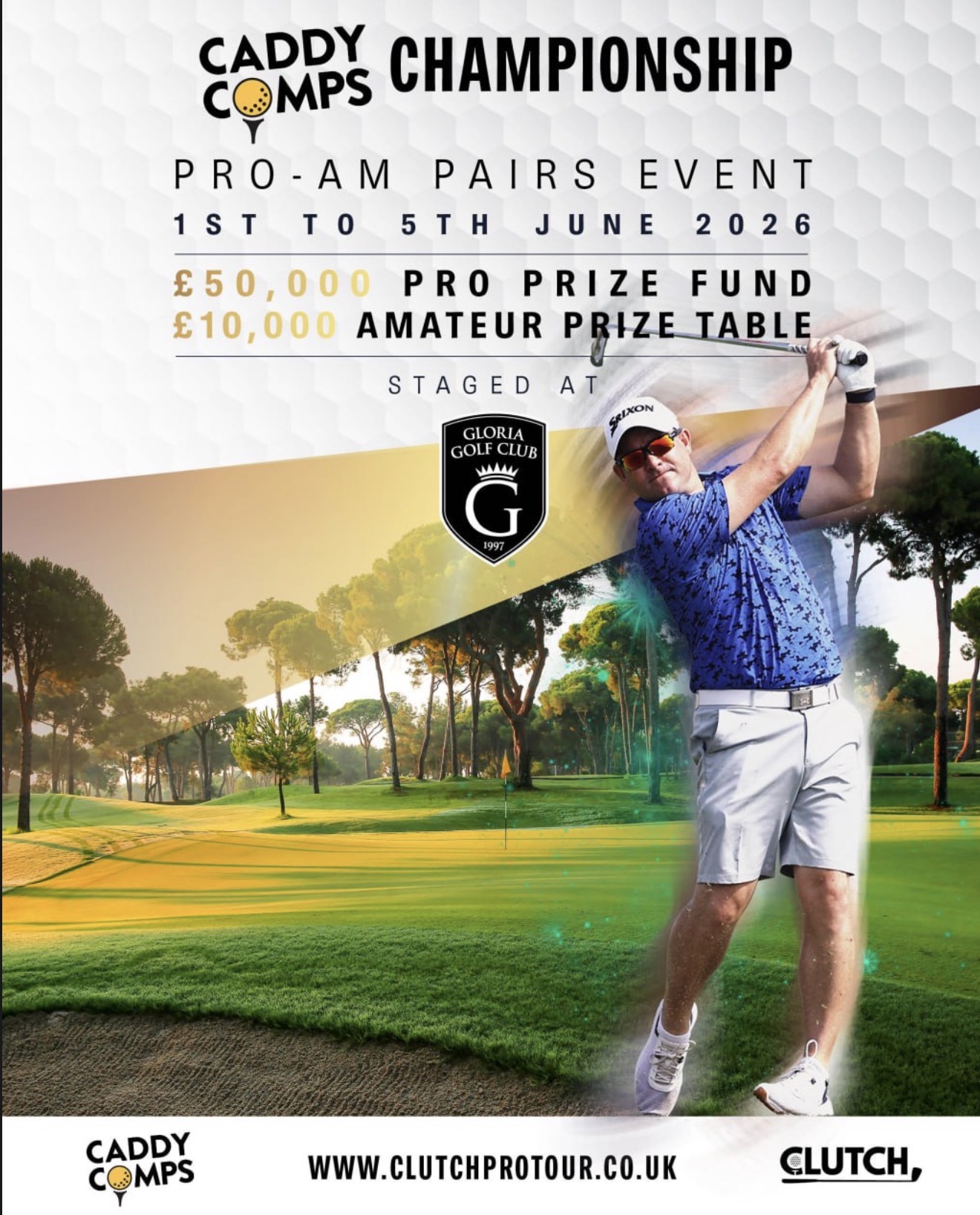 С 1 по 5 июня в Белеке пройдет Про-Ам Caddy Comps Championship