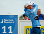 European Tour: Nordea Masters, день второй. Любитель Маркус Кинхулт и местный профи Йенс Денторп делят лидерство с результатом 135 (-9)