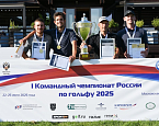 Золотой дубль команды Московской области на Первом Командном чемпионате России.