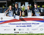 Золотой дубль команды Московской области на Первом Командном чемпионате России.